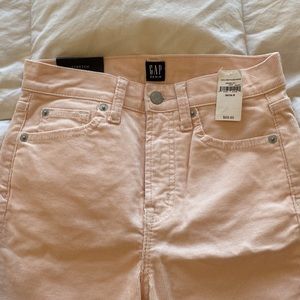 GAP NWT sz 00/24 R soft corduroy pants high rise true skinny